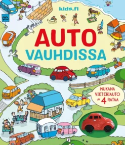 Auto vauhdissa - Mukana vieteriauto