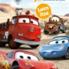 Disney Pixar Autot. Punaista ja sinistä. Luen itse