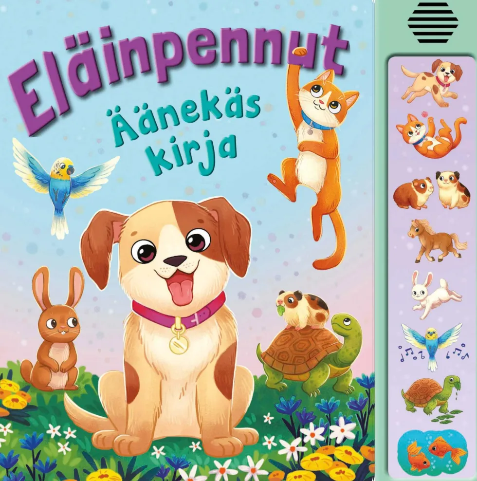 Eläinpennut - Äänekäs kirja