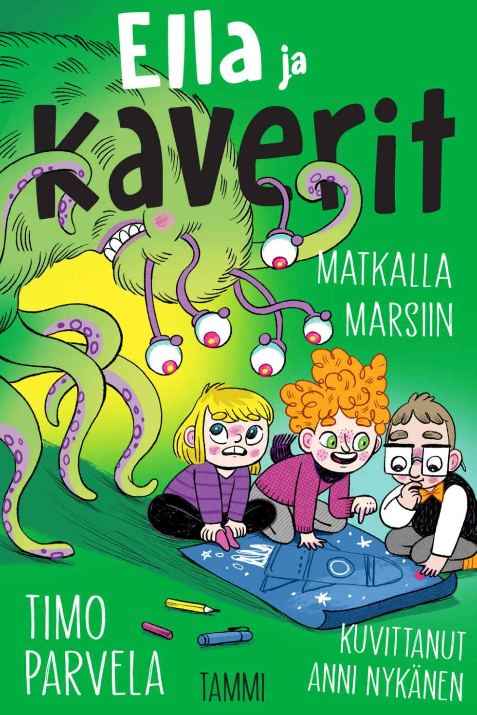 Ella ja kaverit matkalla Marsiin