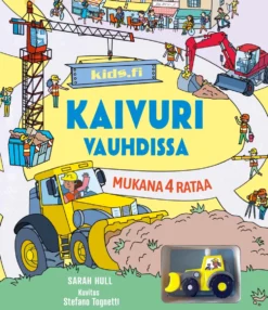 Kaivuri vauhdissa