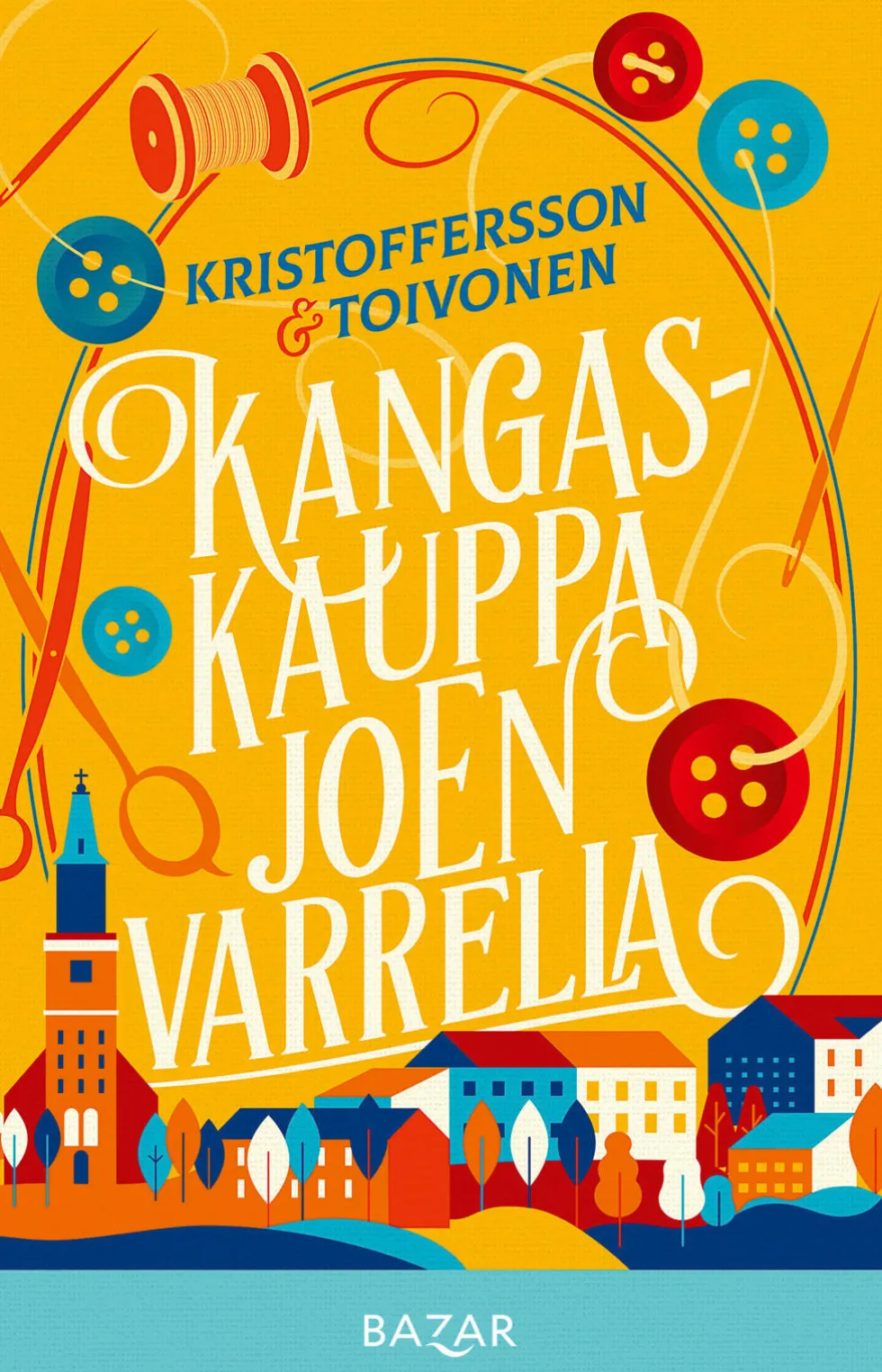 Kangaskauppa joen varrella