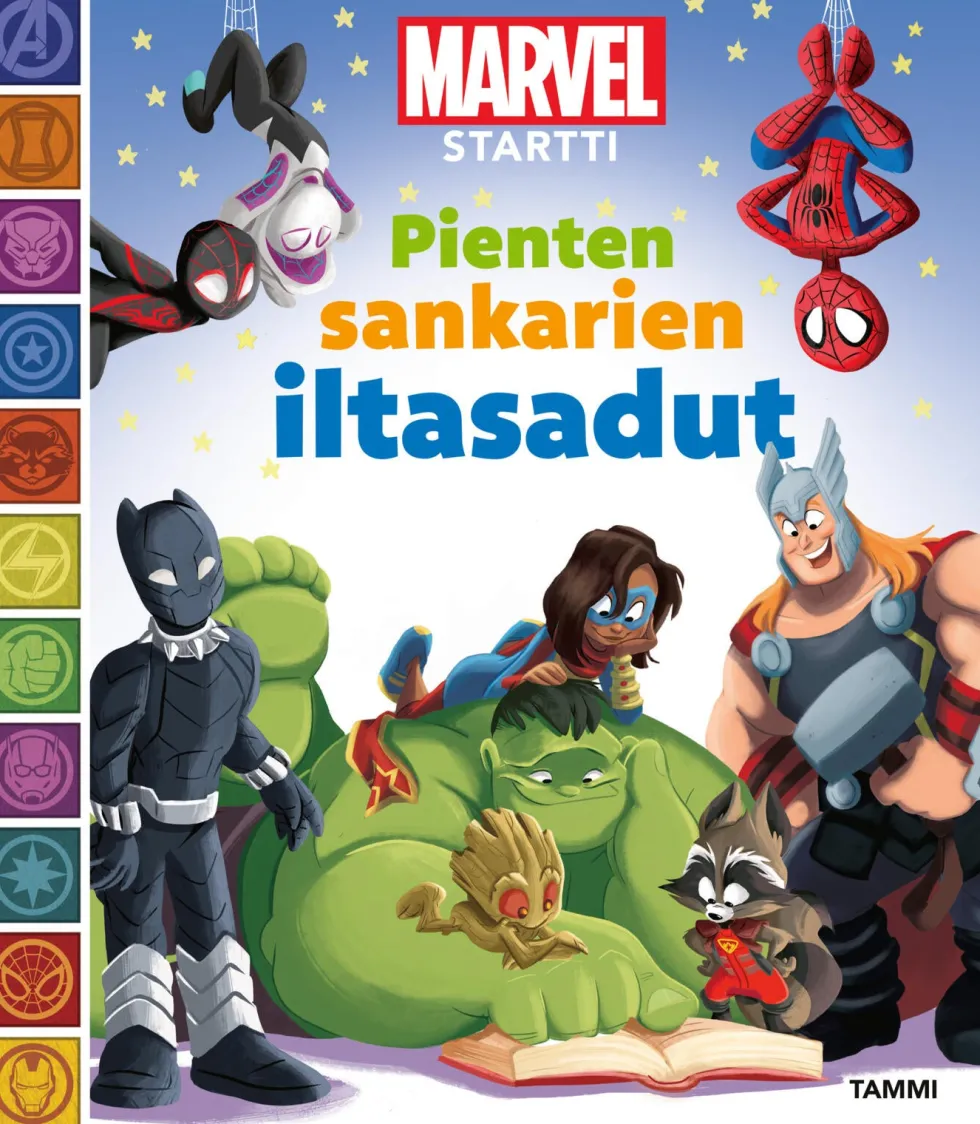 Marvel Startti. Pienten sankarien iltasadut