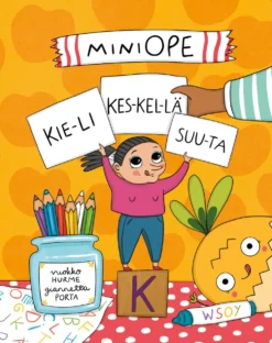 Miniope kieli keskellä suuta