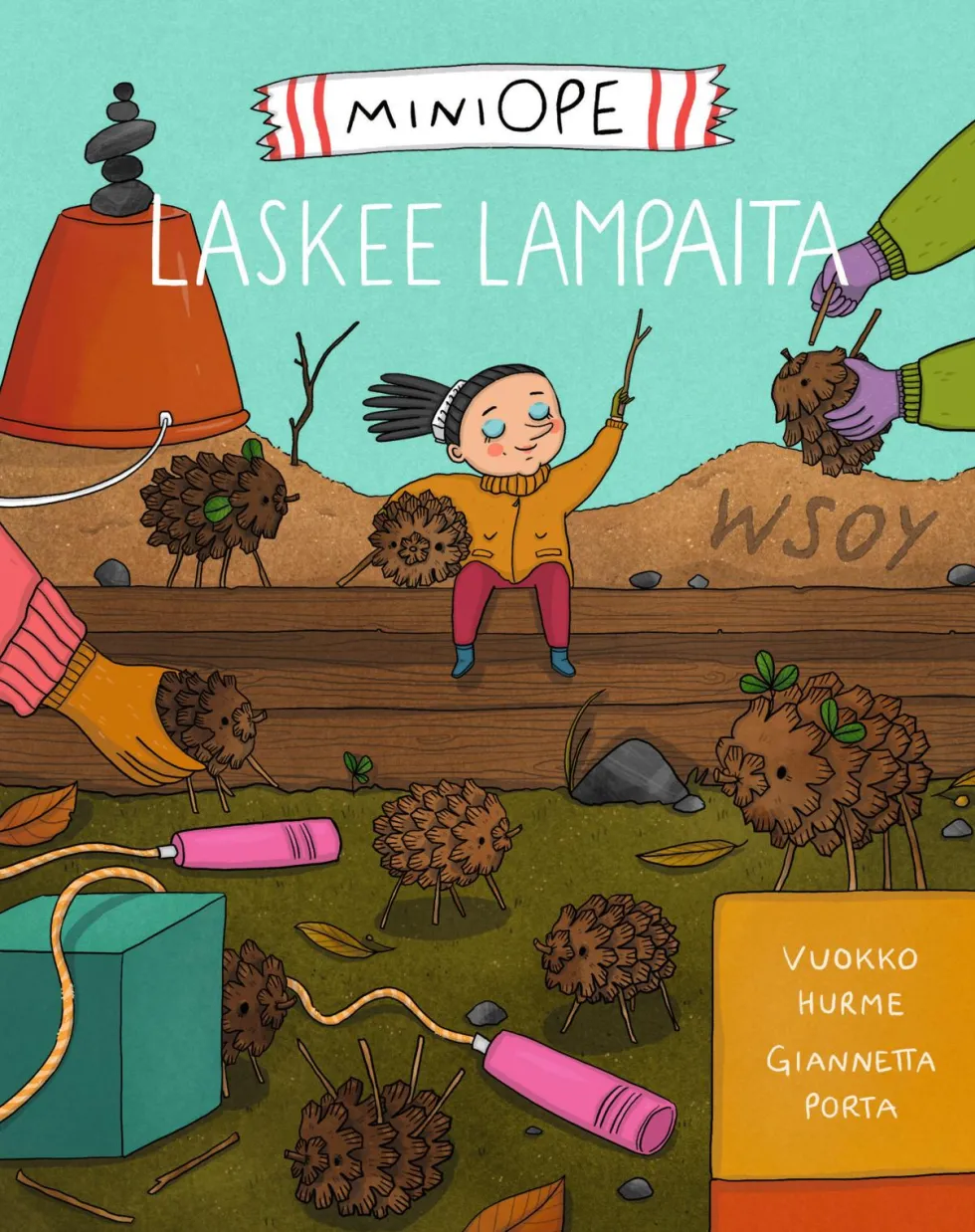 Miniope laskee lampaita