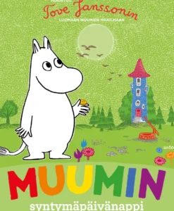 Muumin syntymäpäivänappi