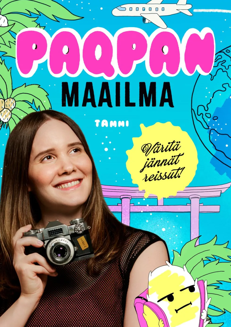 Paqpan maailma. Väritä jännät reissut! (signeerattu)