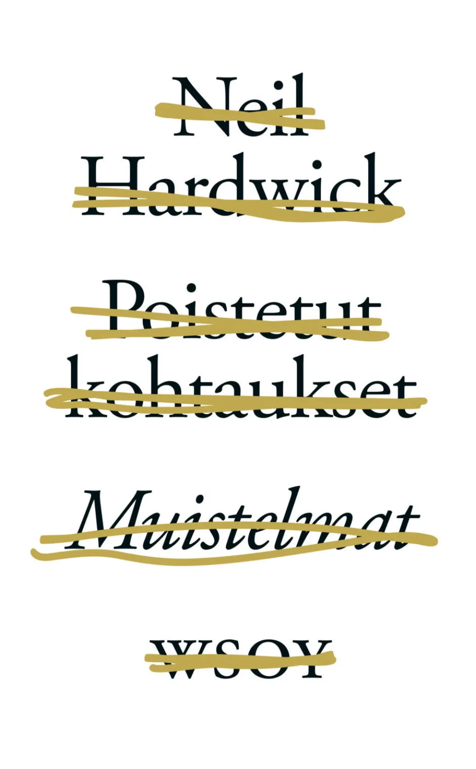 Poistetut kohtaukset