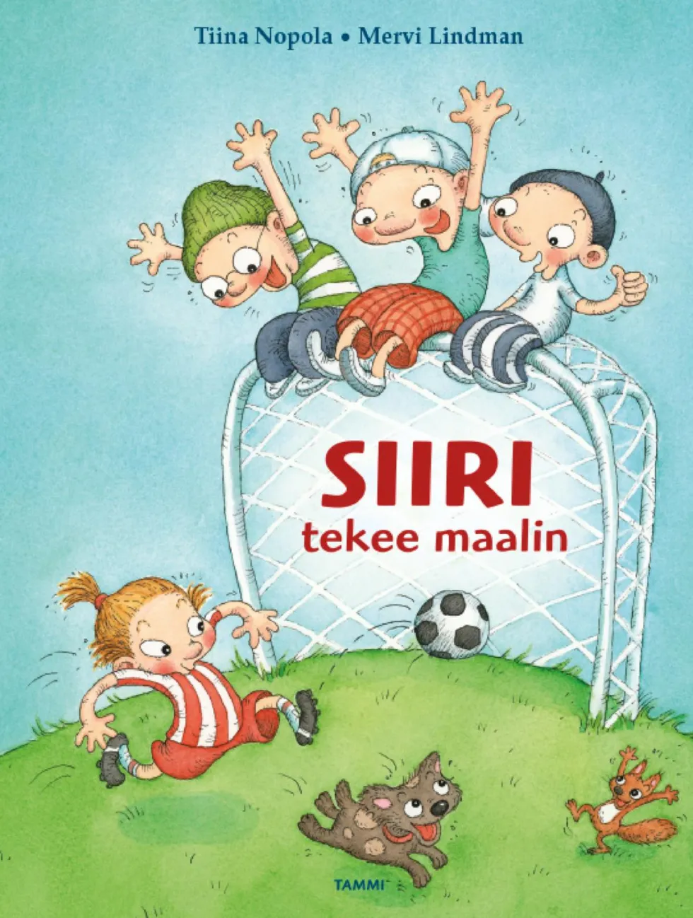 Siiri tekee maalin