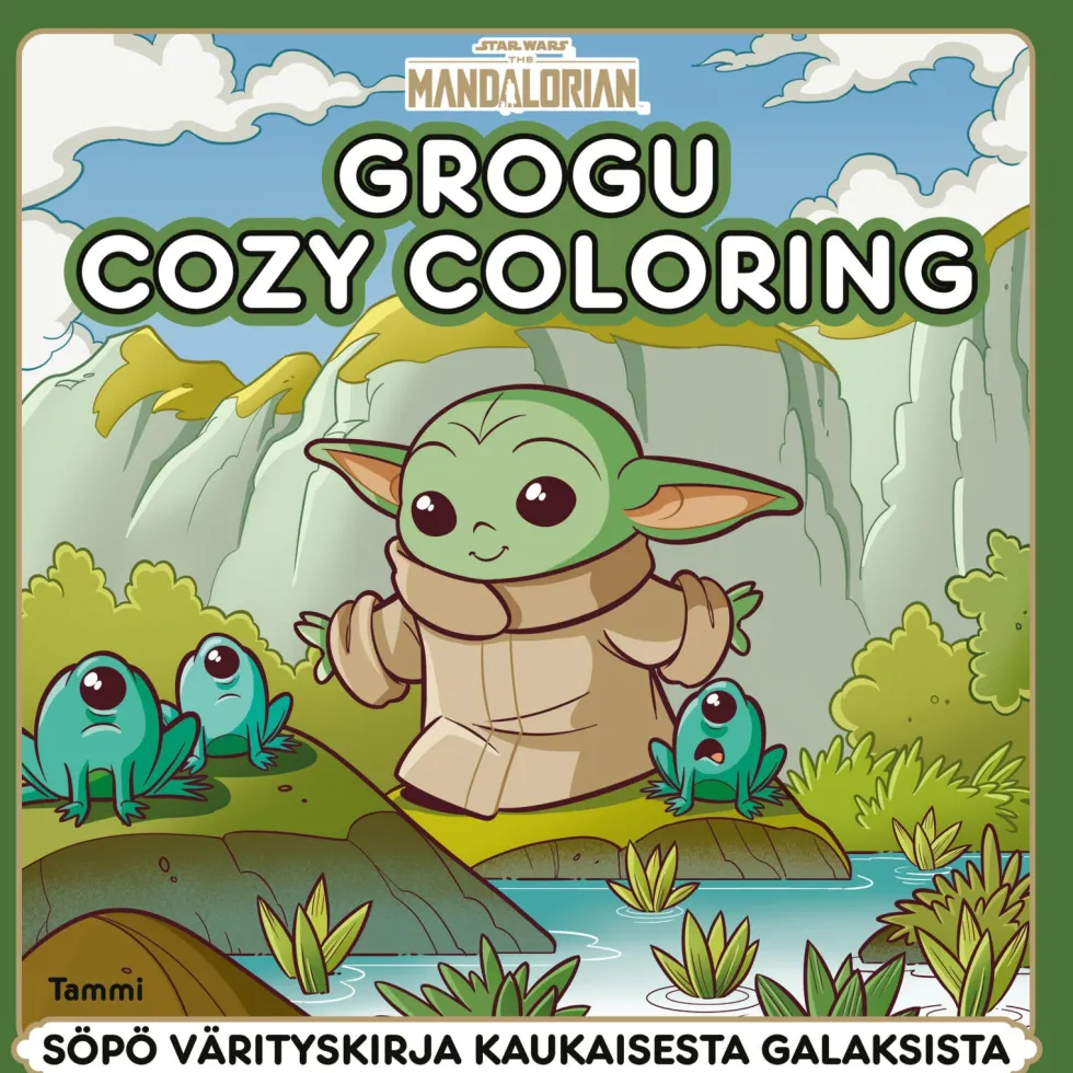 Star Wars. The Mandalorian. Söpö värityskirja kaukaisesta galaksista