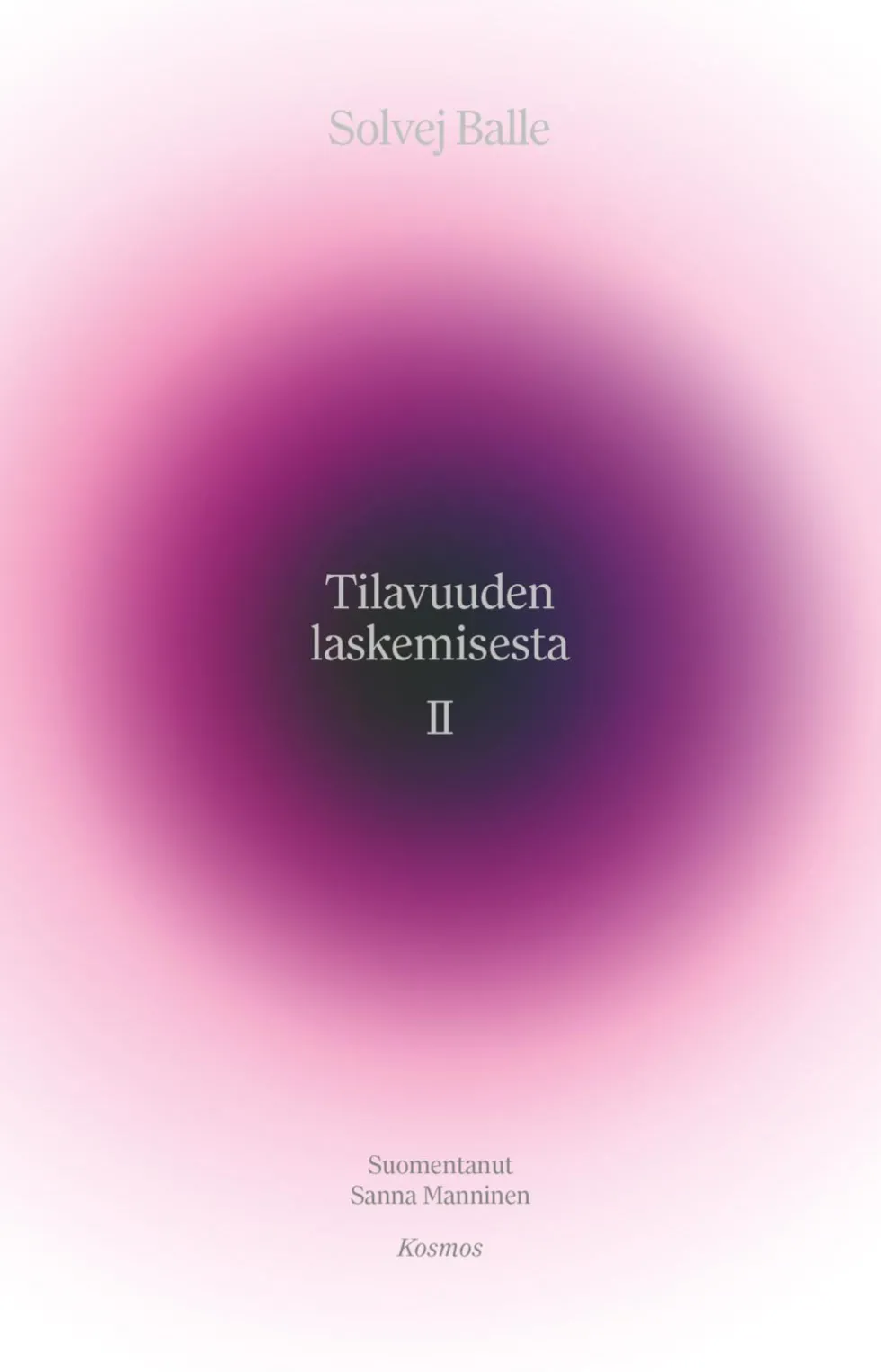 Tilavuuden laskemisesta II
