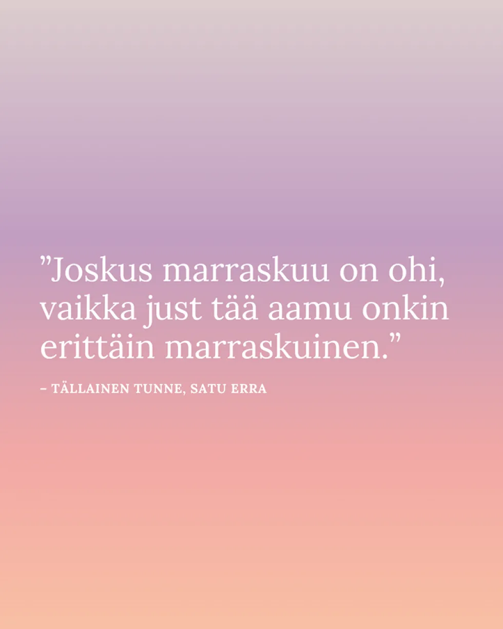 Tällainen tunne