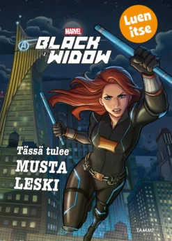 Tässä tulee Musta Leski. Luen itse