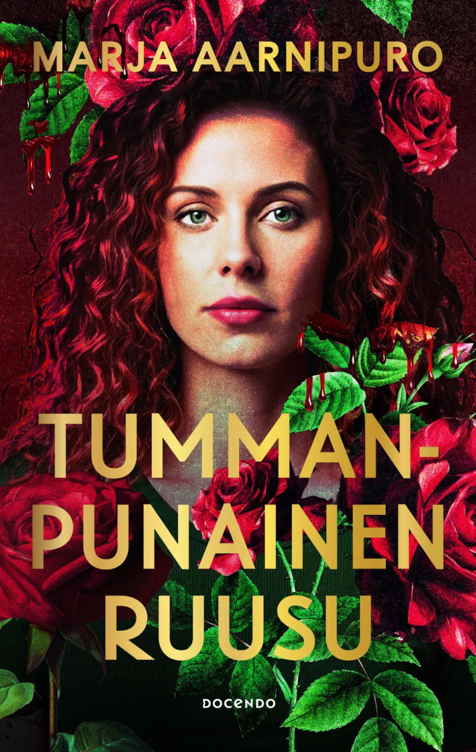 Tummanpunainen ruusu